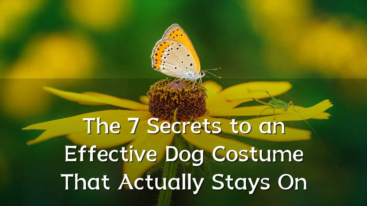 The 7 Secrets to an Effective Dog Costume That Actually Stays On