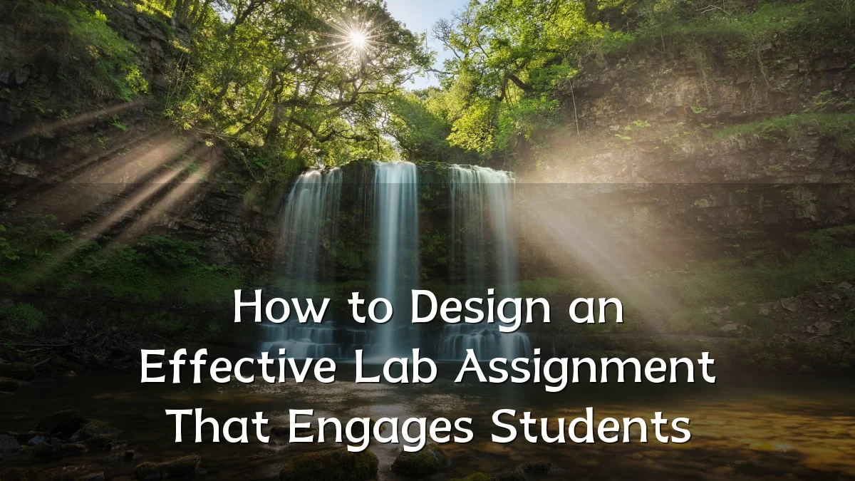 How to Design an Effective Lab Assignment That Engages Students