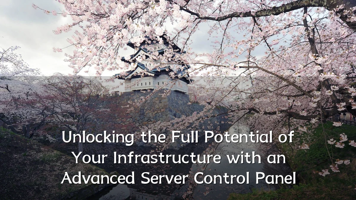 Unlocking the Full Potential of Your Infrastructure with an Advanced Server Control Panel