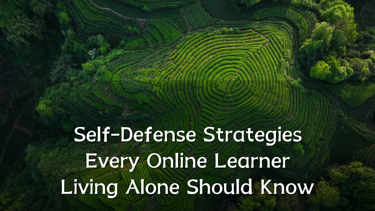 Self-Defense Strategies Every Online Learner Living Alone Should Know